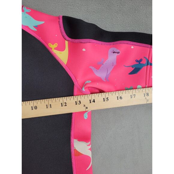 Chriffer Girls Kids Wetsuit Shorty Wet Suit Front Zip 2mm Neoprene Large - Picture 6 of 8